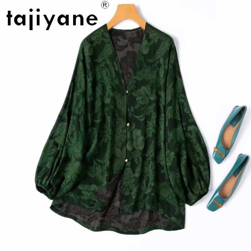 TAJIYANE 100% Natural Mulberry - Blouses 评论和价格