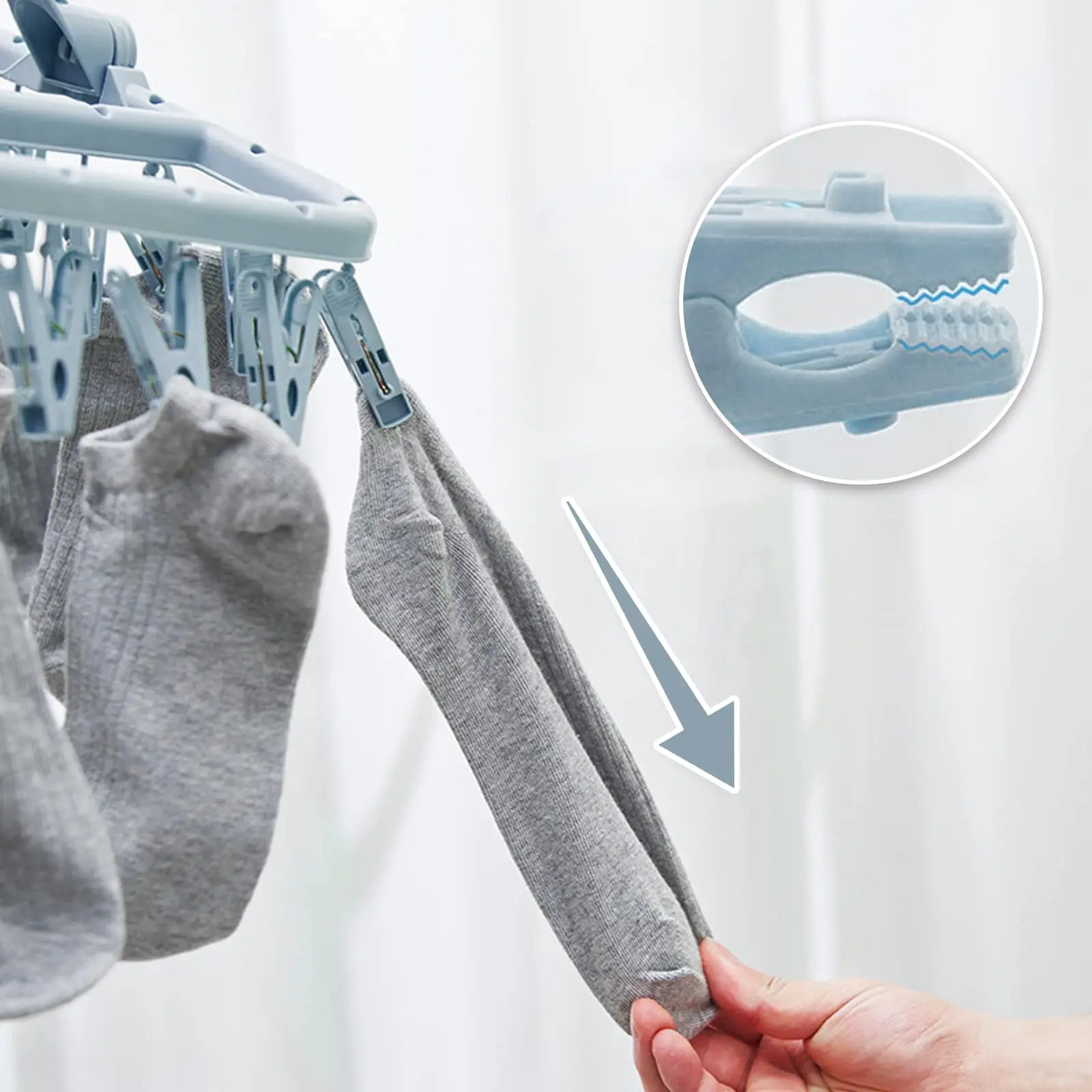 Clothes Drying Hanger with 32  - Lingerie 评论和价格