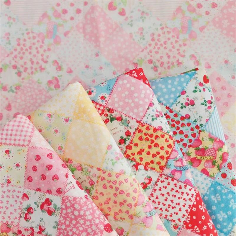 140x 50cm Thin Cotton Printed  - Blouses 评论和价格