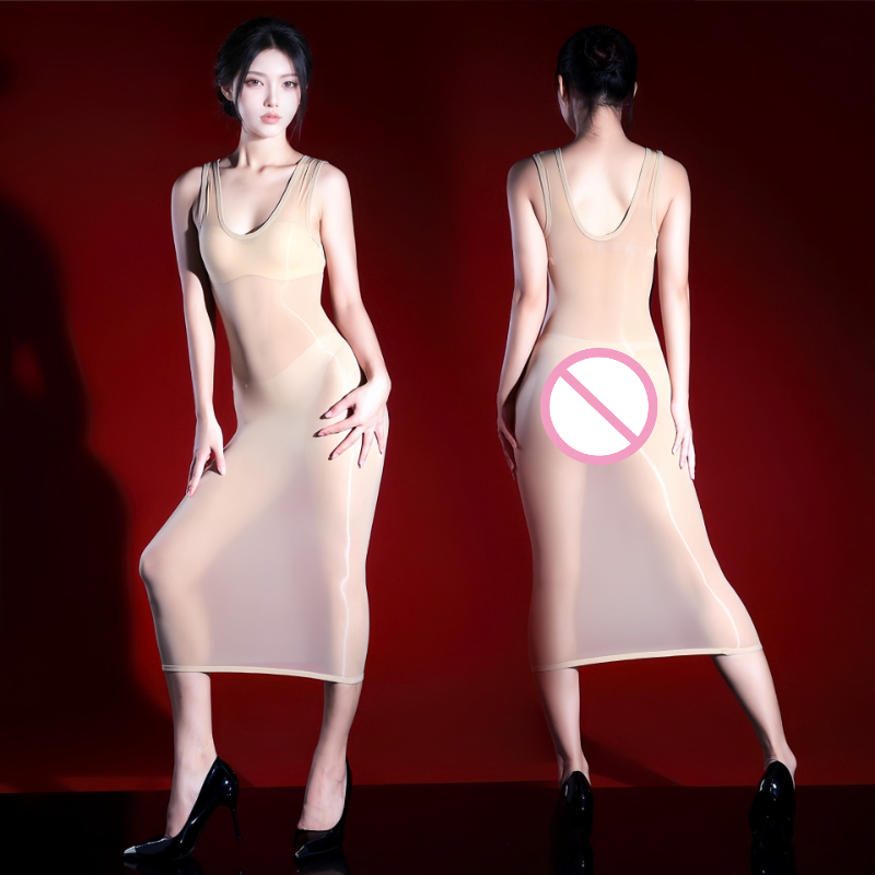Women Sexy Dress Sleeveless Oi - Sexy Mesh Sheer Bodycon Dress 评论和价格